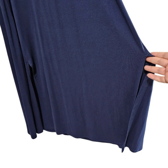 Soft Surroundings Sloane Navy Blue Maxi Dress - Picture 6 of 10